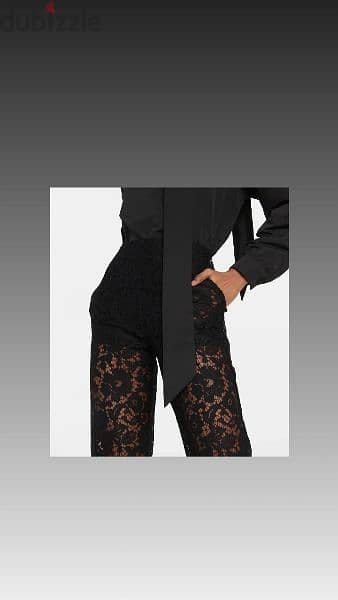 valentino copy pants black all lace s to xxL 11