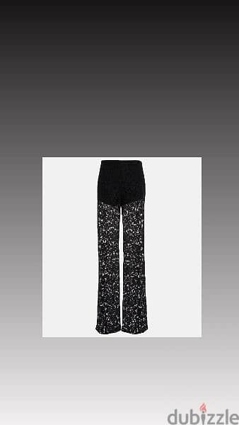 valentino copy pants black all lace s to xxL 14