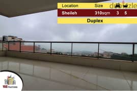 Sheileh 310m2 | Duplex | Brand New | Private Street |Panoramic View|TO
