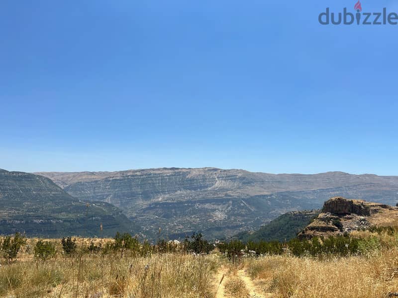 3,080 m2 land + open mountain view for sale in Laqlouq / Laklouk 6