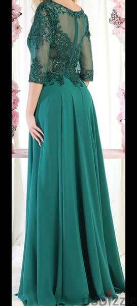 long green dress  فستان طويل 7