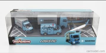 Maersk Logistics (4 items set) diecast car model 1;64. 0