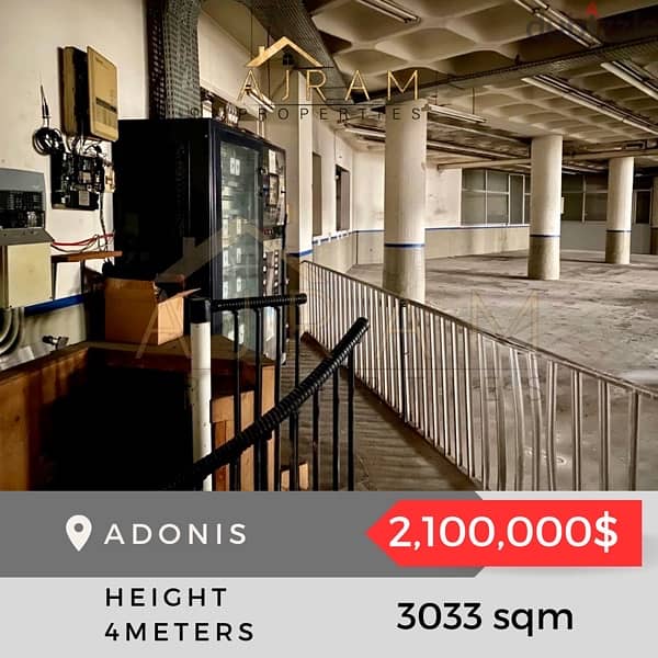 Warehouse - Adonis  3033 m² 1