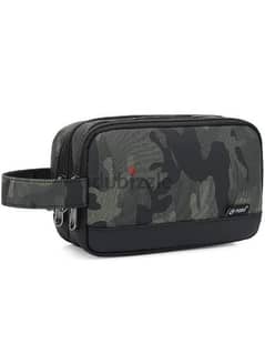 POSO, Travel, Water Resistant Shaving Bag With USB Charging Port 0