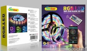 RGB LED strip with Sound Function, Bluetooth & Remote Control 0