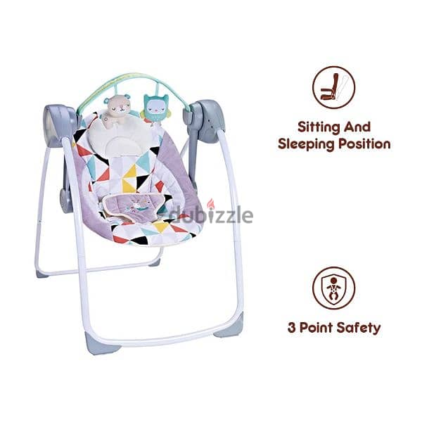 Family Multi-Functional Baby Balance Bouncing Cradle 98206F 2