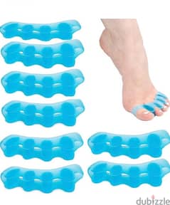 Toe Separators for Overlapping Toes and Restore Crooked Toes to Their 0