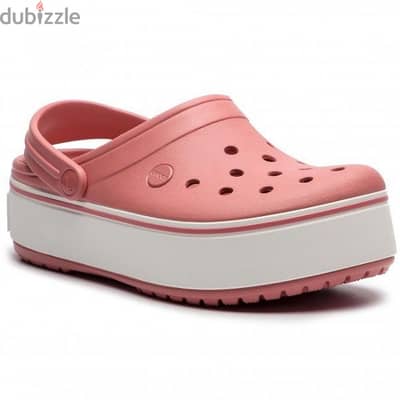 Crocband Platform Clog Pink WMNS