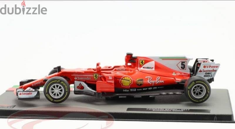 Sebastien Vettel Ferrari SF70H (2017) diecast car model 1;43. 2