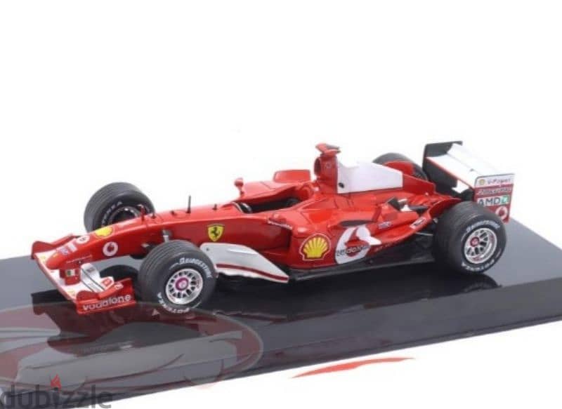 Michael Schumacher Ferrari F2004 (2004) diecast car model 1:24. 0