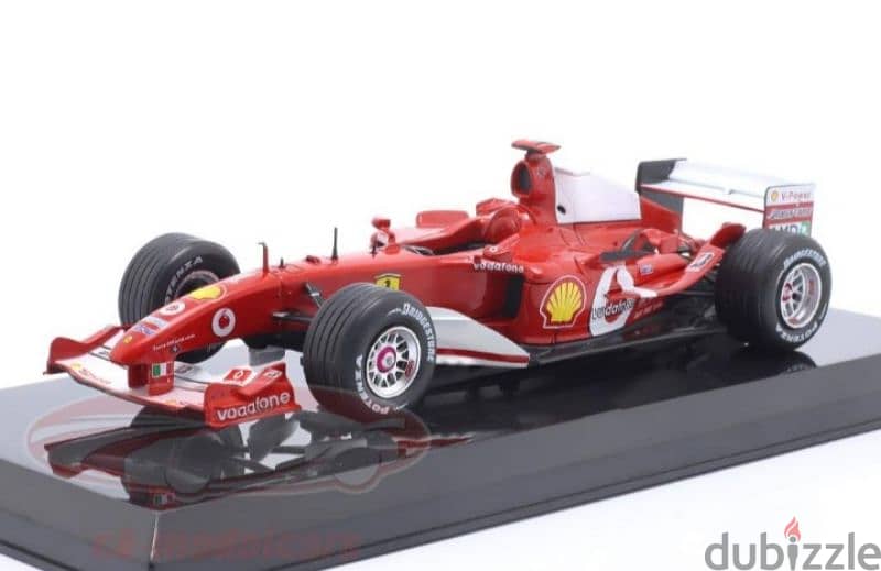 Michael Schumacher Ferrari F2004 (2004) diecast car model 1:24. 1