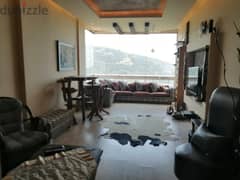 100m2 Furnished apartment + view for sale in kornet chehwan / Rabwe 0