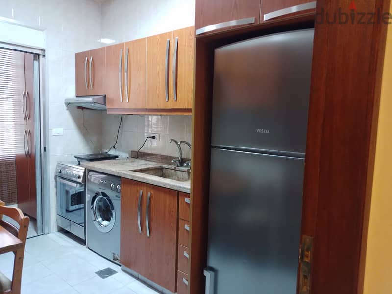 100m2 Furnished apartment + view for sale in kornet chehwan / Rabwe 12