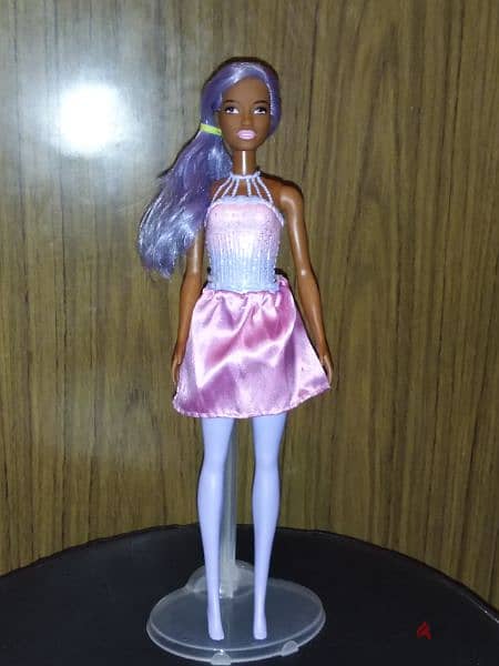 DREAMTOPIA FAIRY PURPLE HAIR Mattel2014 AA As new doll molded body=15$ 1