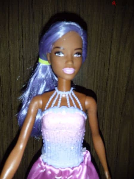 DREAMTOPIA FAIRY PURPLE HAIR Mattel2014 AA As new doll molded body=15$ 4