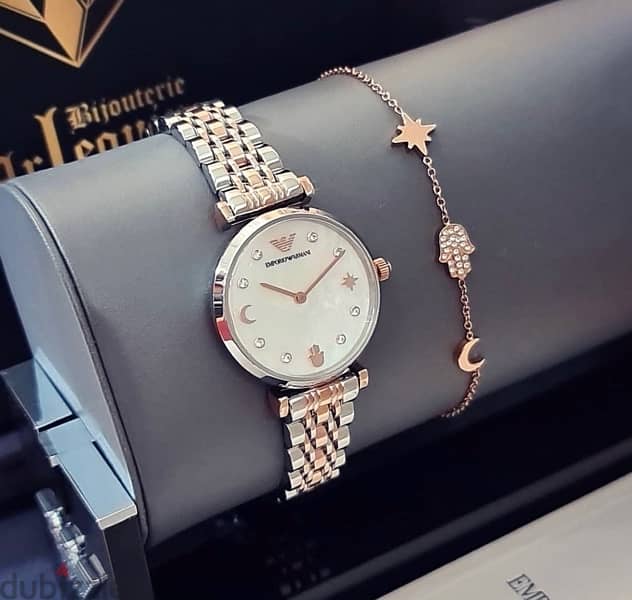 Lady's Authentic Emporio Armani jewelery watch 1