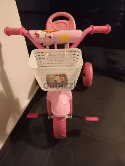 tricycle like new pink