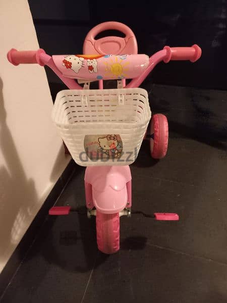 tricycle like new pink 0