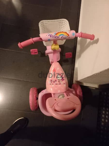 tricycle like new pink 1