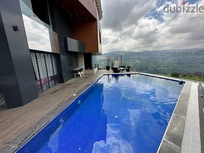 Modern 1450M2 Villa in Beit Mery with a Pool! فيلا جديدة للبيع