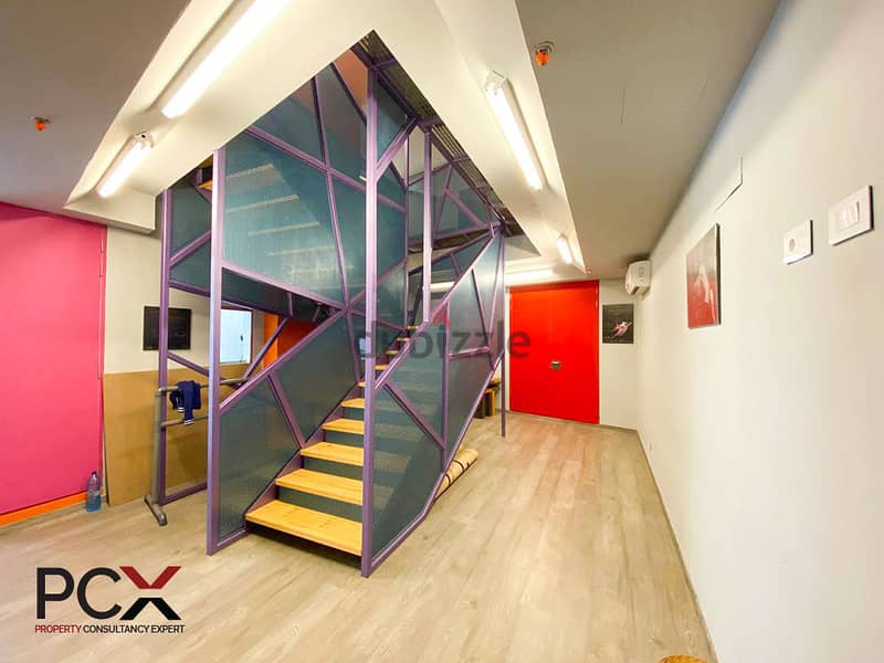 Duplex Office For Rent |n Achrafieh | Fiber Optic I Spacious 7