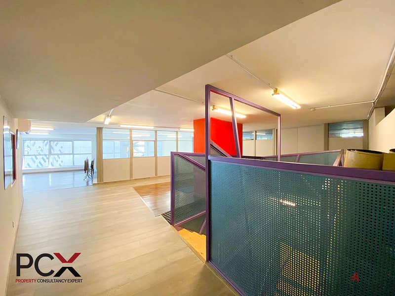 Duplex Office For Rent |n Achrafieh | Fiber Optic I Spacious 14