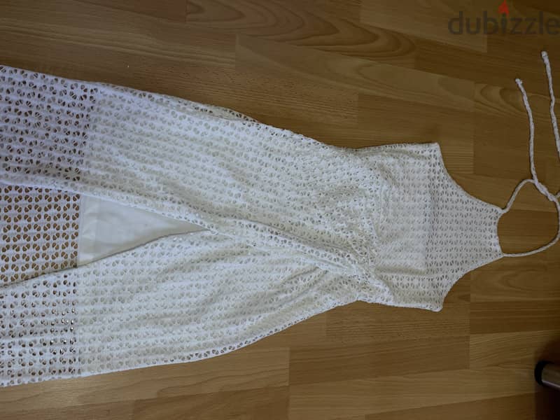 Bershka white summer dress 2