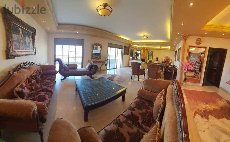 Hiper delux apa in sahel alma furnished 200m and 90m Garden terace 3