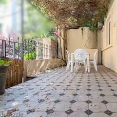 GOOD FOR INVESTMENT| Furnished Apartment W/ Terrace in Gemayzeh