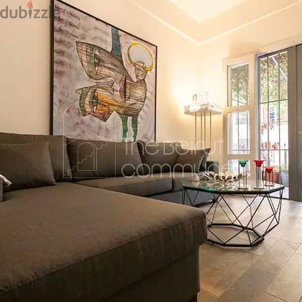 GOOD FOR INVESTMENT| Furnished Apartment W/ Terrace in Gemayzeh 5
