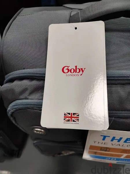 Made in London. Goby Brand set of 3 luggage with warranty 4