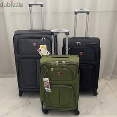 Swiss Gear luggage set of 3 bags available in 3 colors