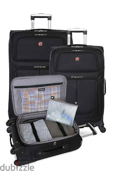 Swiss Gear luggage set of 3 bags available in 3 colors 1