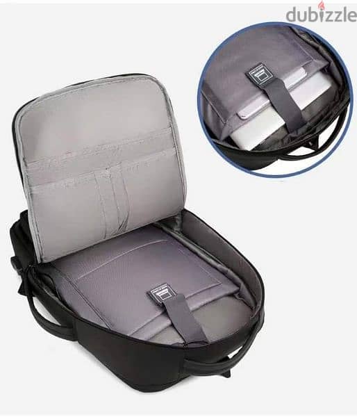 Travel backpack aopinyou with warranty water resistant with USB port 4