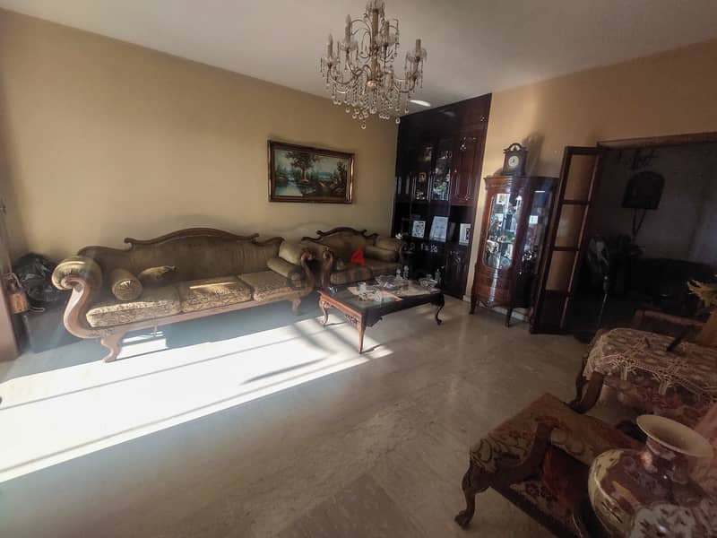 158 SQM Furnished Apartment in New Rawda, Metn with Sea View 1