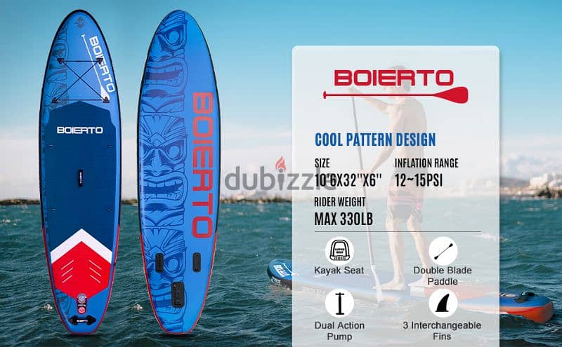 Boeirto Sup and kayak board 8