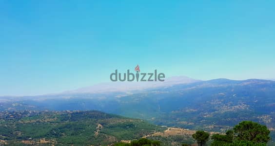 1590 SQM Land in Kaakour, Metn Overlooking the Mountains