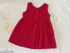 Red Comfy Velvet Dress