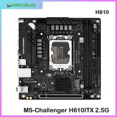 MOTHERBOARD MAXSUN H610 ITX 2.5G, 12th/13th/14thgen, BIOS CORRUPTED