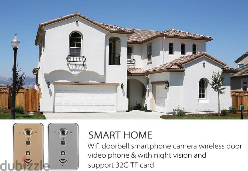 ip cam Smart Wi-Fi Camera Doorbell - IP Cam, Android and iOS Apps, 2