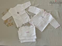 5 White Cotton Undershirts