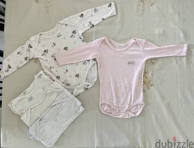 5 Cotton Onesies