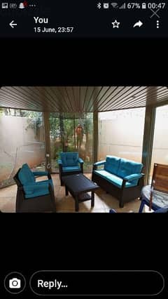 rent apartment Sahel alma 3 bed + garden terac + jackouzi