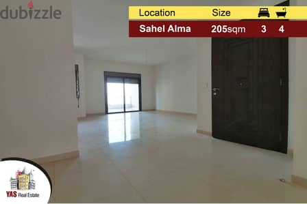 Sahel Alma 205m2 | Brand New | Luxury | Partial View |