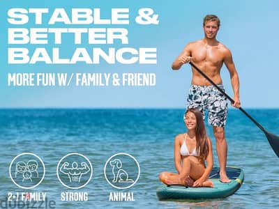 Skatinger 11'6 stand up paddle board (sup) stronger, longer and wider.