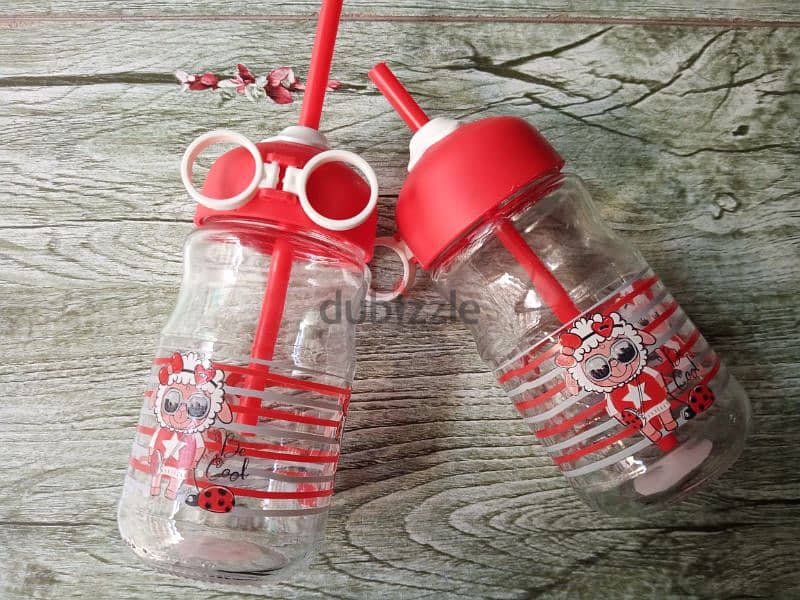 glass milk bottles with straw 3