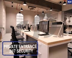 Office 200sqm decorated 24/7 security Easy access. REF#KH94146 0