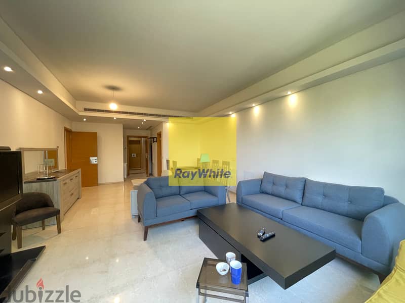 Furnished apartment with terrace for rent | Waterfront City 6
