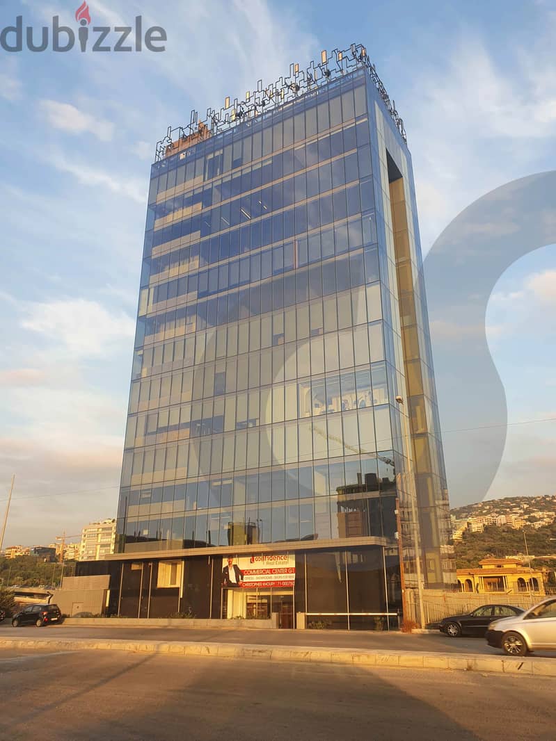 1000sqm showroom in Dbayeh highway equipped for rent. REF#KH94149 2