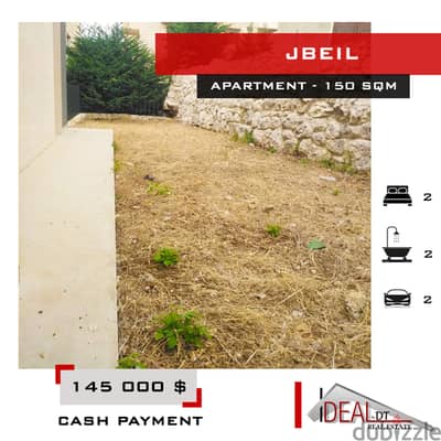 Apartment for sale in jbeil 150 SQM REF#JH17203